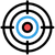 Ícone de Alvo/Meta
